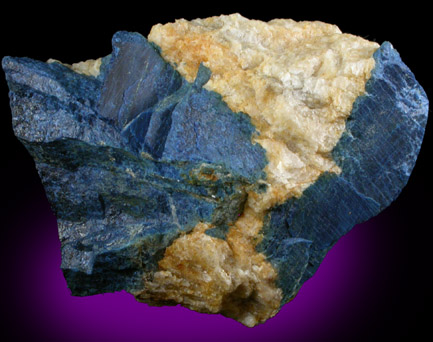 Lazulite from Vitim River, Patom, Yakutsk, Siberia, Russia