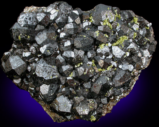 Andradite Garnet with Epidote from Dashkesan, near Kirovabad, Malyj Kavraz Mountains, Azerbaijan