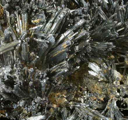 Stibnite from (Santa Rita Mine), Zacatecas, Mexico