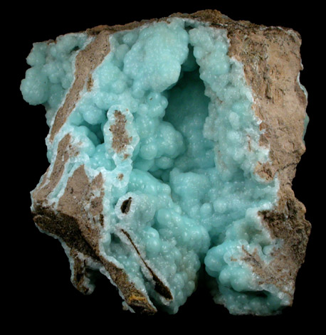 Hemimorphite from Santo Nio Mine, Guadalupe Victoria, Durango, Mexico