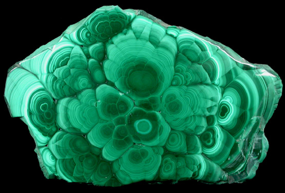 Malachite from Lubumbashi, Katanga Copperbelt, Haut-Katanga Province, Democratic Republic of the Congo