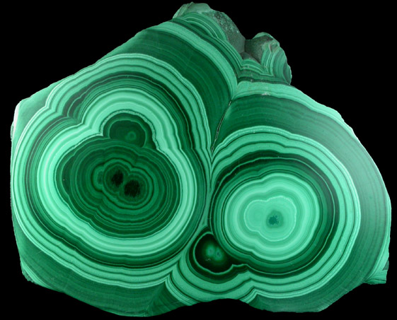 Malachite from Lubumbashi, Katanga Copperbelt, Haut-Katanga Province, Democratic Republic of the Congo