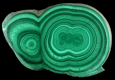 Malachite from Lubumbashi, Katanga Copperbelt, Haut-Katanga Province, Democratic Republic of the Congo