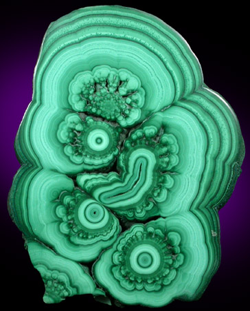 Malachite from Lubumbashi, Katanga Copperbelt, Haut-Katanga Province, Democratic Republic of the Congo