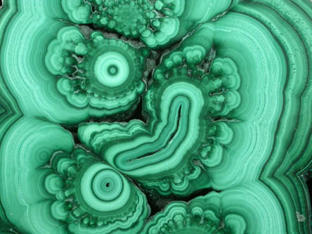 Malachite from Lubumbashi, Katanga Copperbelt, Haut-Katanga Province, Democratic Republic of the Congo