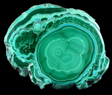 Malachite with Chrysocolla from Lubumbashi, Katanga Copperbelt, Haut-Katanga Province, Democratic Republic of the Congo