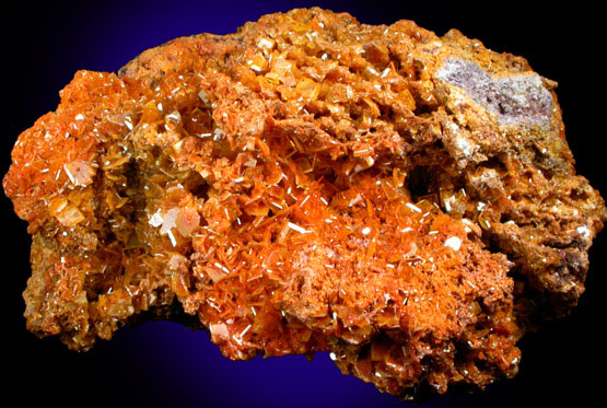 Wulfenite, Mimetite, Willemite from Ahumada Mine, Sierra de Los Lamentos, Chihuahua, Mexico