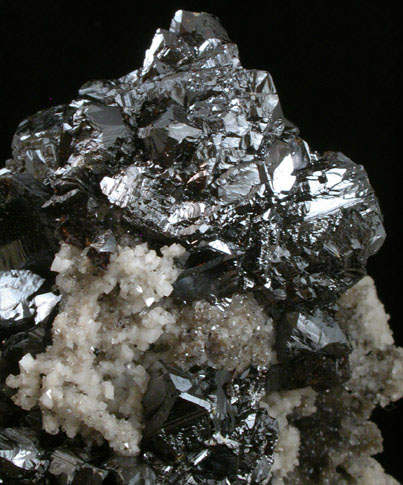 Sphalerite, Calcite, Dolomite from Elmwood Mine, Carthage, Smith County, Tennessee
