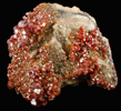 Vanadinite from Mibladen, Haute Moulouya Basin, Zeida-Aouli-Mibladen belt, Midelt Province, Morocco