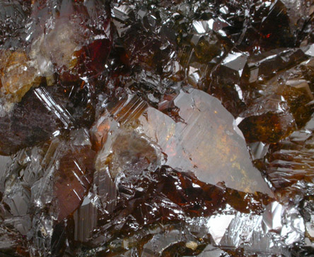 Sphalerite from Las Manforas Mine, Aliva, Picos de Europa Mountains, Spain