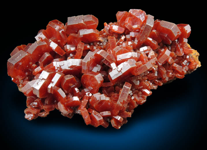 Vanadinite from Mibladen, Haute Moulouya Basin, Zeida-Aouli-Mibladen belt, Midelt Province, Morocco