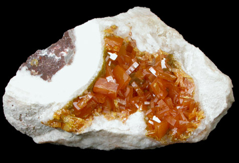 Wulfenite from Erupcion/Ahumada Mine, Sierra de Los Lamentos, Chihuahua, Mexico