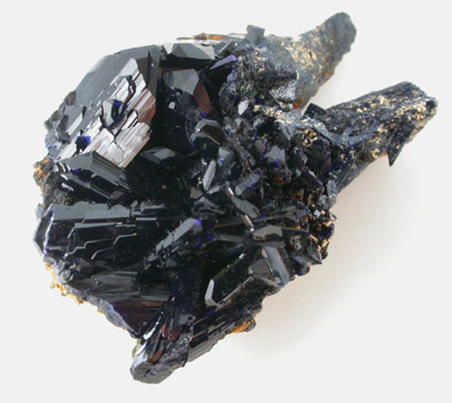 Azurite from Touissit Mine, 21 km SSE of Oujda, Jerada Province, Oriental, Morocco