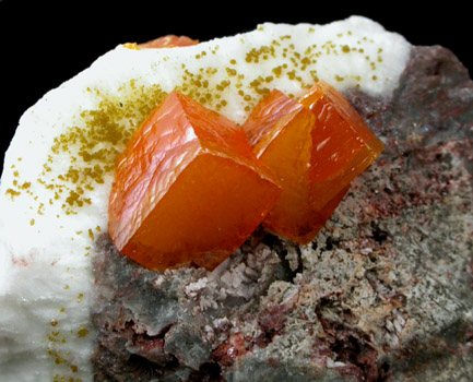 Wulfenite from Erupcion/Ahumada Mine, Sierra de Los Lamentos, Chihuahua, Mexico