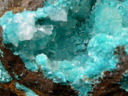 Aurichalcite from Mina Ojuela, Mapimi, Durango, Mexico