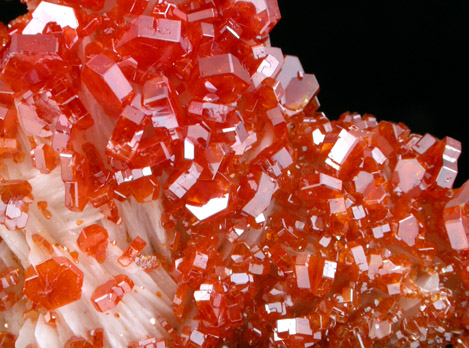 Vanadinite from Mibladen, Haute Moulouya Basin, Zeida-Aouli-Mibladen belt, Midelt Province, Morocco