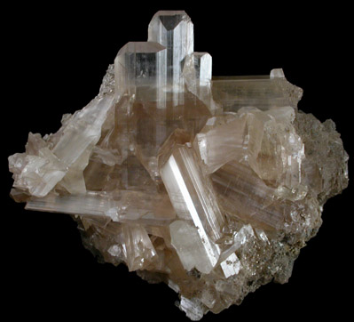 Cerussite from Touissit Mine, 21 km SSE of Oujda, Jerada Province, Oriental, Morocco