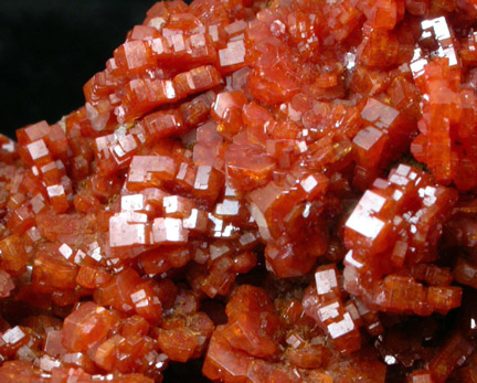 Vanadinite from Taouz, Errachidia, Meknes-Tafilalet, Morocco