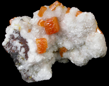 Wulfenite from Ahumada Mine, Sierra de Los Lamentos, Chihuahua, Mexico