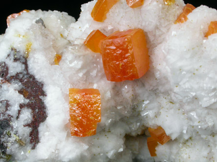 Wulfenite from Ahumada Mine, Sierra de Los Lamentos, Chihuahua, Mexico