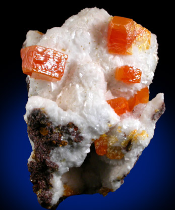 Wulfenite from Ahumada Mine, Sierra de Los Lamentos, Chihuahua, Mexico