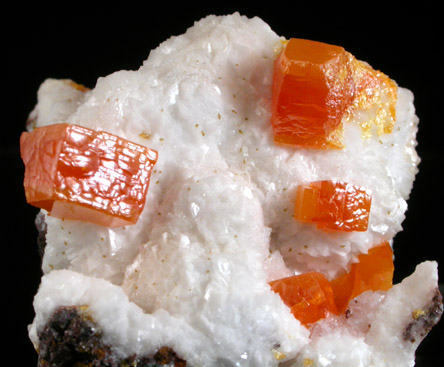 Wulfenite from Ahumada Mine, Sierra de Los Lamentos, Chihuahua, Mexico