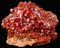 Vanadinite from Mibladen, Haute Moulouya Basin, Zeida-Aouli-Mibladen belt, Midelt Province, Morocco