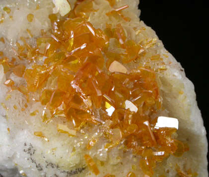 Wulfenite from San Francisco Mine, Cerro Prieto, Cucurpe, Sonora, Mexico