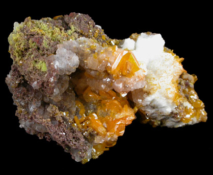 Wulfenite from San Francisco Mine, Cerro Prieto, north of Cucurpe, Sonora, Mexico