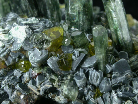 Diopside and Andradite from Parachinar, Tribal Area, Afghanistan