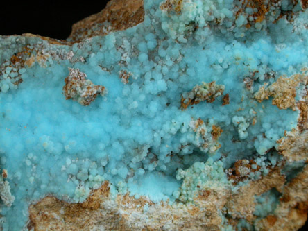 Chalcoalumite from Grandview Mine, Coconino County, Arizona