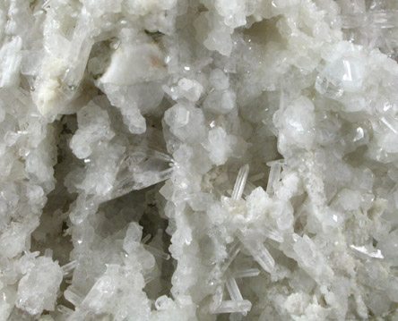 Phenakite on Quartz from Mount Antero, Chaffee County, Colorado