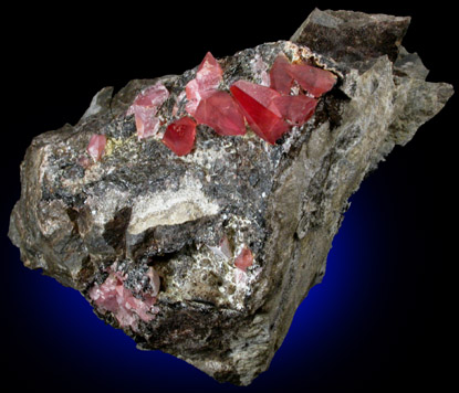 Rhodochrosite from Santa Rita Mine, Morococha District, Yauli Province, Lima Department, Peru