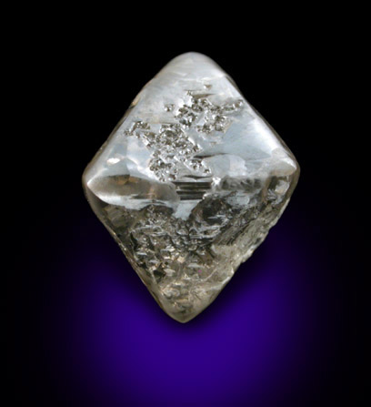 Diamond (3.46 carat octahedral crystal) from Argyle Mine, Kimberley, Western Australia, Australia