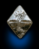 Diamond (4.02 carat octahedral crystal) from Argyle Mine, Kimberley, Western Australia, Australia