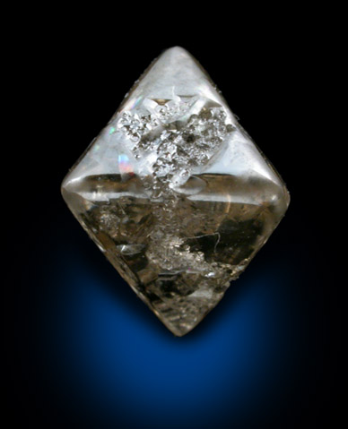 Diamond (4.02 carat octahedral crystal) from Argyle Mine, Kimberley, Western Australia, Australia
