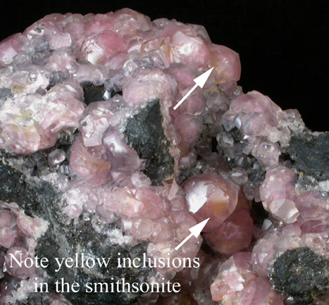 Smithsonite from Tsumeb Mine, Otavi-Bergland District, Oshikoto, Namibia