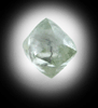 Diamond (1.44 carat octahedral crystal) from Orapa Mine, south of the Makgadikgadi Pans, Botswana