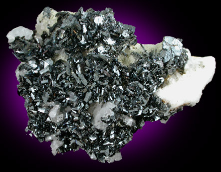 Ilmenite on Albite from Baghica, Gilgit-Skardu Road, Gilgit-Baltistan, Pakistan