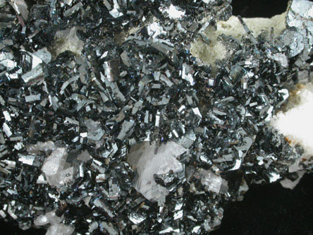 Ilmenite on Albite from Baghica, Gilgit-Skardu Road, Gilgit-Baltistan, Pakistan