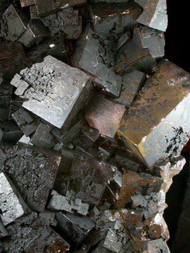 Fluorite with Bitumen from Cave-in-Rock District, Hardin County, Illinois