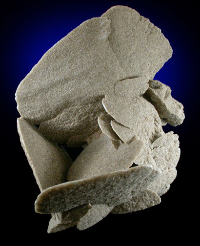 Gypsum with sand inclusions from Naica District, Saucillo, Chihuahua, Mexico