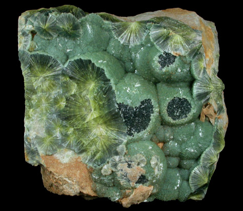 Wavellite from Dug Hill, near Avant, Garland County, Arkansas