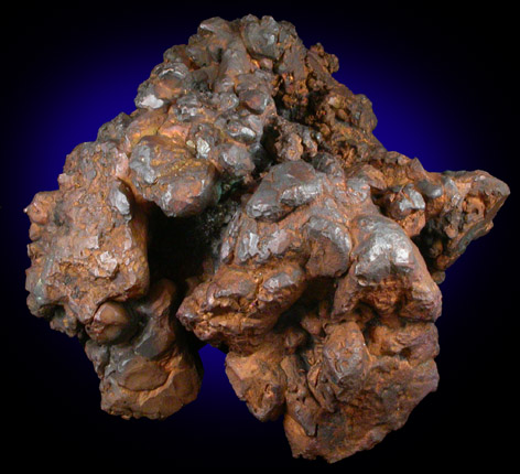 Copper (crystallized) from Phoenix Mine, Keweenaw Peninsula Copper District, Michigan