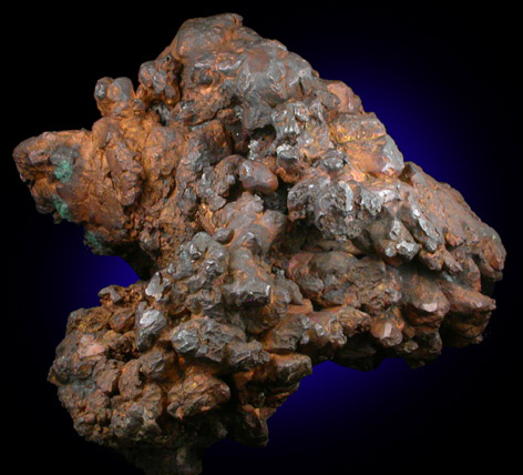 Copper (crystallized) from Phoenix Mine, Keweenaw Peninsula Copper District, Michigan