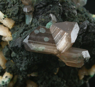 Cerussite from Touissit Mine, 21 km SSE of Oujda, Jerada Province, Oriental, Morocco