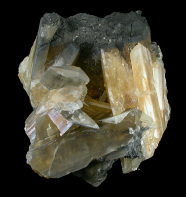 Anglesite from Touissit Mine, 21 km SSE of Oujda, Jerada Province, Oriental, Morocco