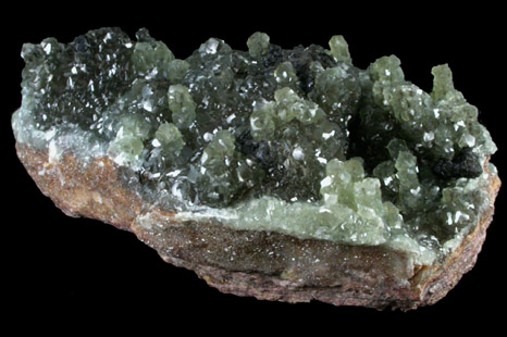 Smithsonite from Touissit Mine, 21 km SSE of Oujda, Jerada Province, Oriental, Morocco