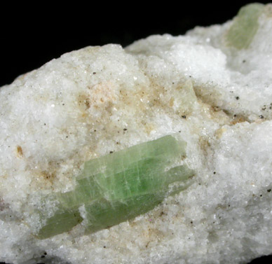 Dravite Tourmaline from Lengenbach Quarry, Binntal, Wallis, Switzerland