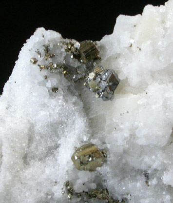 Jordanite and Tennantite var. Binnite from Lengenbach Quarry, Binntal, Wallis, Switzerland (Type Locality for Jordanite and Binnite)